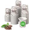 1000 Bicchieri Monouso In Carta Da 75ml - Bianchi - Perfetti Per Caffè!