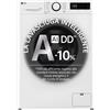 LG ELECTRONICS LG D2R3S08NSWW Lavasciuga slim 8/5kg AI DD, Classe E, 1200 giri, AI Wash, Vapore