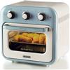 Ariete Vintage 4632 Friggitrice ad aria e forno , 1400W, 2in1, Capacità 16L, Accessori inclusi, Timer 60 minuti, Doppio vetro,