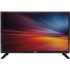 Trevi TV LED 24" HD con ricevitore DVBT-T2/DVBS-S" con codec H.265 10 Bit e Alimentatore 12V 3A con adattatore di rete