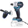 KATSU Tools Trapano Avvitatore a Impulsi a Batteria Brushless 21V KATSU FIT-BAT, 1/2 400Nm Avvitatore a Percussione Elettrico senza Fili con Motore Brushless, senza Batteria o Caricatore 102477