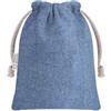 Sacchetto regalo personalizzabile in cotone riciclato Gaia 15 x 20 cm personalizzate o neutre
