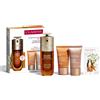 CONFEZIONI REGALO Clarins Cofanetto Double Serum 9 50ml con Extra-Firming Giorno 15ml, Collo e Décolleté 15ml e Double Serum Eye 0,9ml