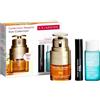 CONFEZIONI REGALO Clarins Cofanetto Double Serum Eye 20ml con Mascara Wonder Volume XXL e Struccante Express Occhi 30ml