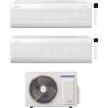 SAMSUNG CONDIZIONATORE SAMSUNG DUAL SPLIT WINDFREE AVANT S2 7000+9000 BTU WIFI INVERTER AJ050TXJ2KG/EU A+++