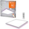 LEDVANCE LED WiFi plafoniera bianca, 28 W 2000LM, 3000-6500K, 45x45 cm, lampada da parete dimmerabile, tecnologia RGB, Smart+ Planon, controllabile tramite app o assistente vocale come Alexa o Google