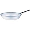 Pentole Agnelli ALMA111BM32 Padella per Mantecare, Alluminio, Argento, 32 cm