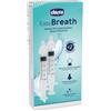 Chicco Easy Breath Siringa Nasale, dispositivo monouso per il lavaggio profondo delle cavità nasali del bambino, Contiene 2 siringhe da 5 ml e 2 olive nasali in silicone, 0m+