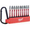 Milwaukee - Shockwave Impact Duty cacciavite Bit Moschettone Set 10 pezzi, confezione assortita