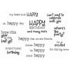 Timbri acrilici Happy Everything Sentiment