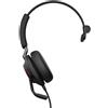 Jabra Cuffie mono on-ear cablate Jabra Evolve2 40 MS con isolamento acustico