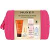 LABORATOIRE NUXE ITALIA SRL Nuxe trousse voyage- acqua micellare very rose 100ml, creme fraiche 3in1 15ml, huile prodigieuse 10ml, F&B cleansing gel 30ml