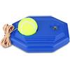 Dilwe Tennis Trainer, Attrezzi da Allenamento con Pallina da Tennis e Corda Elastica in Gomma per Principianti, Connettore Casuale.
