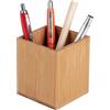 Porta penne ufficio in bamboo personalizzabile Pen Holder personalizzate o neutre