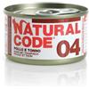 Natural code 04 pollo e tonno 85gr