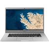 SAMSUNG Chromebook 4+, Computer Portatile XE350XBAI Chrome OS, Display Screen 15.6" Full HD LED, Batteria 39Wh, RAM 4GB, Memoria 64 GB, USB-C, Platinum Titan, Versione Italiana