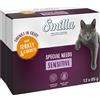 Smilla Adult Sensitive Bocconcini in Salsa con Verdure in Busta umido gatto - Set %: 24 x 85 g Tacchino e Carote