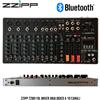 ZZipp ZZMX10L Mixer analogico a 10 canali bluetooth MP3 con effetti ED. LIMITATA