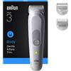 Braun Series 3 BG3530 rasoio elettrico / regolabarba / tagliabasette Grigio