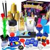 PATIFEED Kit di Magia, 50+ Trucchi Magici per Bambini con Istruzioni per Ogni Trucco da Eseguire, Set di Magia per Ragazze Ragazzi Principianti