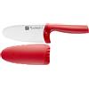 ZWILLING Twinny Coltello da cuoco liscio - 10 cm, rosso