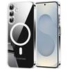 MAGMID CLEAR MAG MID CUSTODIA TPU COVER CASE COMPATIBILE CON MAGSAFE PER SAMSUNG GALAXY S25 PLUS