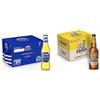 Peroni Nastro Azzurro Stile Capri, Cassa Birra con 24 Bottiglie da 33 cl, Lager