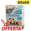 Leopet Tappetini ai Carboni Attivi (60x60) Igienici Assorbenti - Confezione Da 50 Tappetini - CONFEZIONE RISPARMIO
