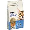 PURINA CAT CHOW 3 in 1 Crocchette per gatti adulti con Tacchino, 6 sacchi da 1.5kg