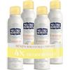 Neutro Roberts Deodorante Spray Fresco Giallo, Bergamotto e Zenzero, Zero Sali di Alluminio, Zero Macchie, con Puro Olio di Glicerina, Uomo e Donna, Dermatologicamente testato, 48h - 4 Pezzi da 150 ml
