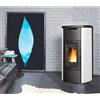 Ravelli ULTIMA VERSIONE TERMOSTUFA A PELLET RAVELLI HRV 160 TOUCH STEEL 2.0 - SCEGLIERE IL COLORE