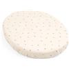 Stokke Sleepi V3 Mini Lenzuolo Sotto Culla Flower Ecru Ocs