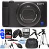 Sony ZV-1 20.1MP/4K Compatto Videoblog Fotocamera Digitale (Nero) + 32GB + Flash