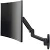 Ergotron LX Series LX WM LCD ARM MATTE BLK 86,4 cm [34] Viti Nero (LX WALL MOUNT