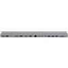 Targus HyperDrive 4K 2 x USB 3.2 Gen 2 (3.1 Gen 2) Type-C Argento