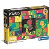 Clementoni - Puzzle 1000 Pezzi per Adulti e Ragazzi, Special Series, Tema Fumetto Peanuts e Snoopy, Compact Box con Poster Incluso, Idea Regalo Uomo e Donna, Made in Italy, 70x50 cm, 37069