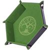EPIC FORGE Dice tray - Yggdrasil Green Accessori Carte