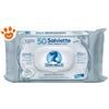 Elanco Sano e Bello Dog & Cat Salviette Detergenti Senza Profumo - Confezione Da 50 Salviette