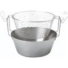 Artame Tradizionale Inox Ø 26 cm Friggitrice in Acciaio, Fondo Termico, Ø 26, Inossidabile
