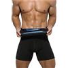 Casey Kevin Contenitivo Modellante Boxer Uomo Vita Alta Compressione Mutande Dimagranti Controllo Pancera Pantaloncini
