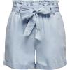 ONLY Onlbea Smilla HW Pb Loose DNM Shorts Pantalocini Denim, Mix Blu Chiaro, S Donna