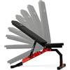 Marbo Sport Panca Marbo fitness con 9 livelli d'inclinazione 2.0