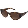 Vogue VO5566S W65613 | Occhiali da Sole Graduati o Non Graduati | Prova Online | Plastica | Cat Eye, Ovali / Ellittici | Marrone, Havana | Adrialenti