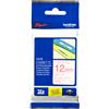 Brother Nastro di stampa Brother TZe132 12mm farbl/rosso [TZE132]