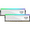 Adata Ram DIMM DDR5 32GB Adata XPG Lancer Blade RGB Dual-kit 2x16GB 6000MHz CL36 1.4V Bianco [AX5U6000C3616G-DTLABRWH]