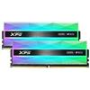 Adata Ram DIMM DDR5 32GB Adata XPG Lancer Neon RGB Dual-Kit 2x16GB 6800MHz CL34 1.4V Argento [AX5U6800C3416G-DCLANRSG]
