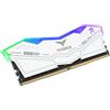 Team group Ram DIMM DDR5 32GB Team Group T-Force Delta RGB Dual-Kit 2x16GB 6000MHz CL30 1.35V Bianco [FF4D532G6000HC30DC01]