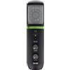 Mackie EM-USB Microfono Dinamico a Condensatore Usb per Podcast Live + Supporto