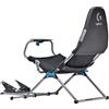 PLAYSEAT Challenge X - Edición Logitech G Asiento de Simulación Negro/Gris