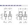 Ultraflex Scatola di comando monoleva Ultraflex B65-B79 per barca Sistemi meccanici anodi